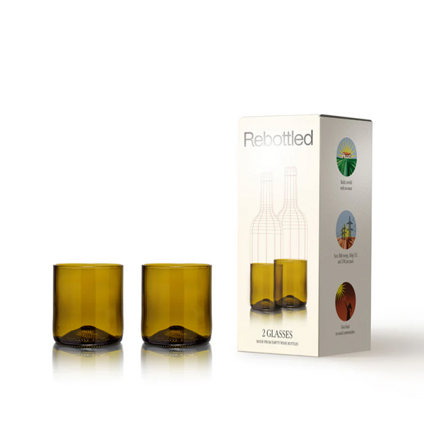 Rebottled glazen & karaffen – Duurzaam Dutch Design