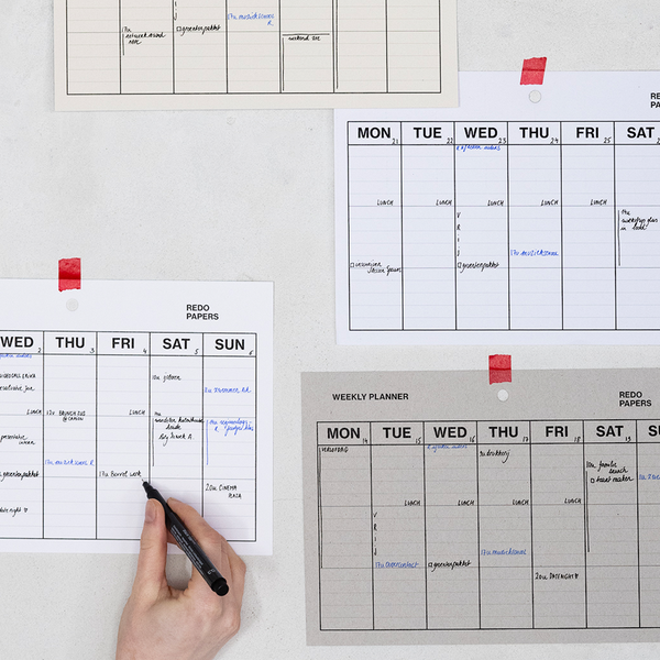 Redo Papers – 100% Gerecycled Papier